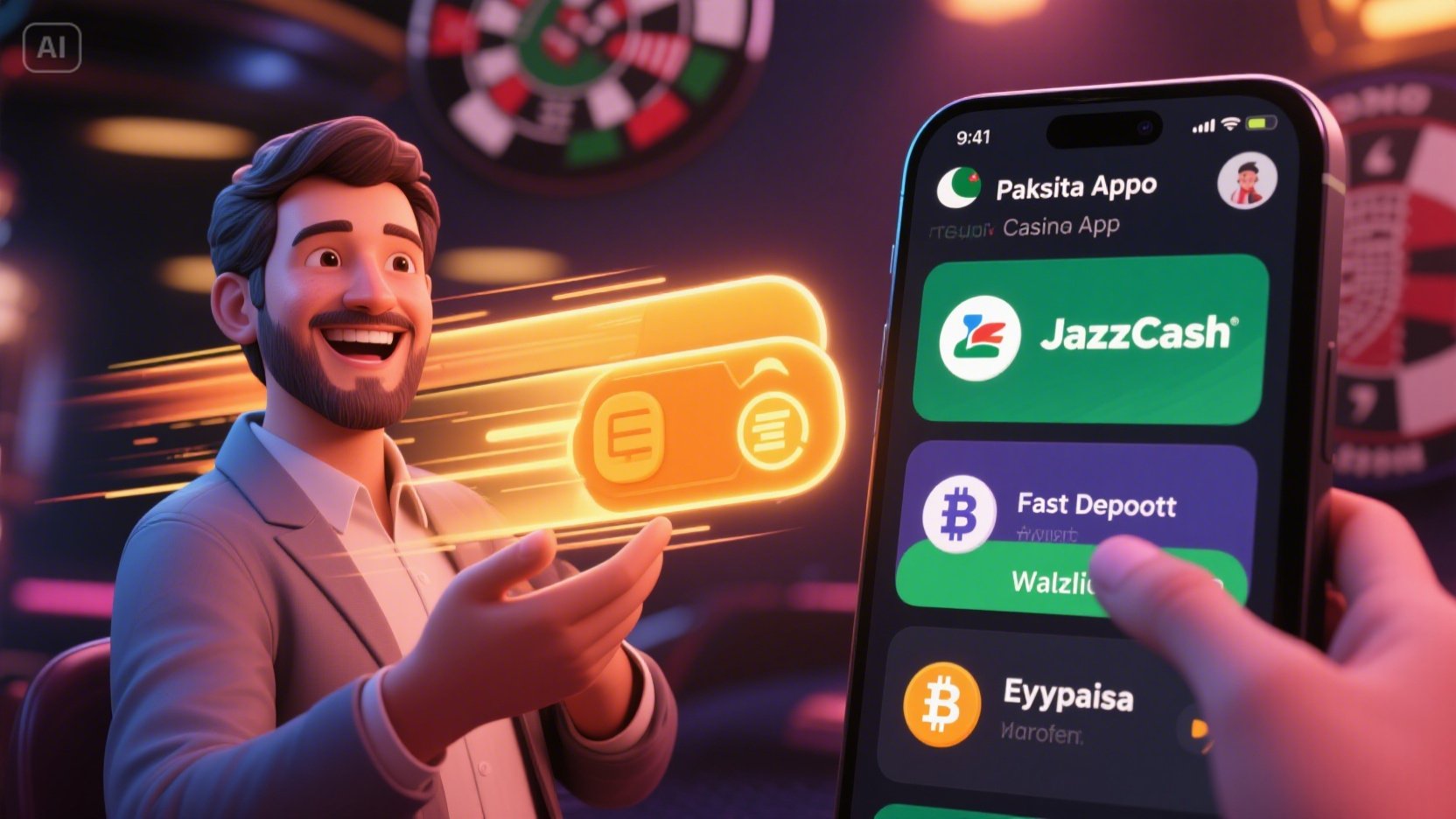 Royale LoungeDeposit once and receive 200% bonus instantly! Pakistani players can spin the reels, play teen patti, and join live casino games with secure local payment options and quick PKR withdrawals.